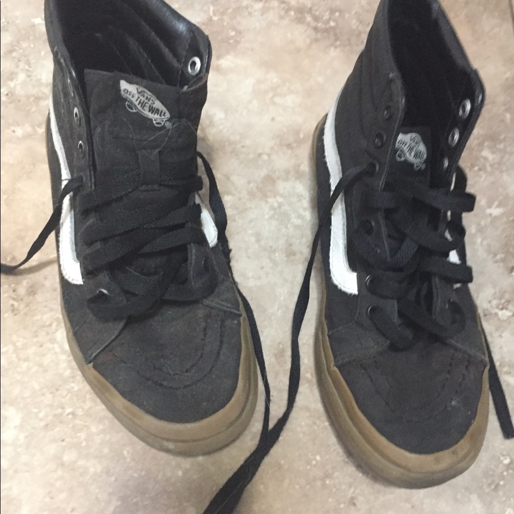 Black Vans High Tops